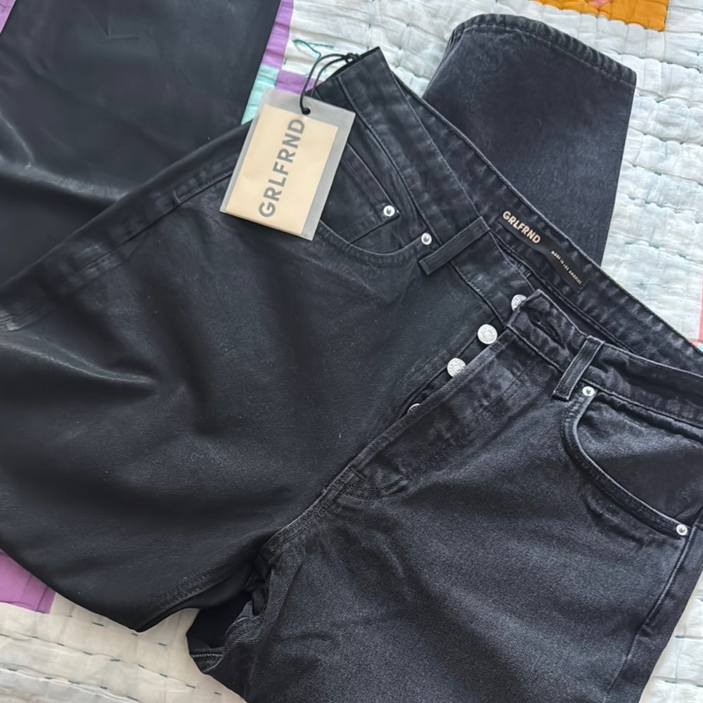 GRLFRND Black Denim Jeans